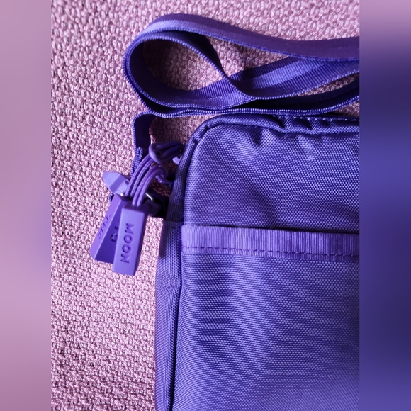 Nordstrom BABOON TO THE MOON Nylon Sling Crossbody Purple Bag - Picture 9 of 15